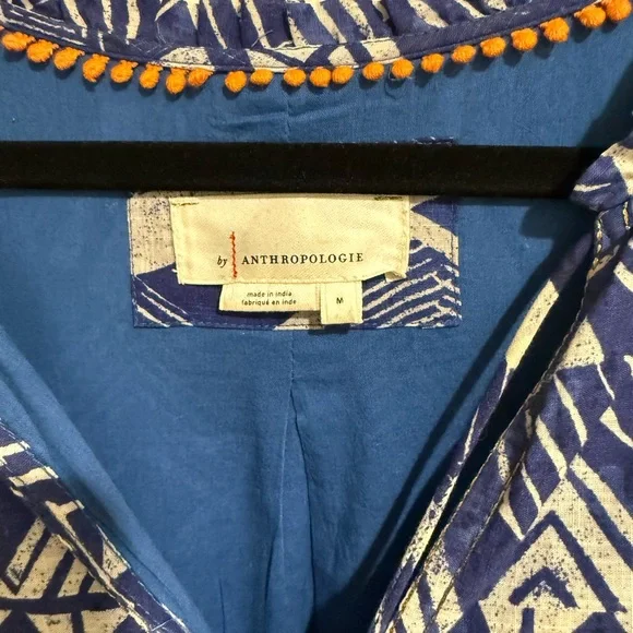 Anthropologie Tiered Abstract Maxi Dress - Picture 3 of 3